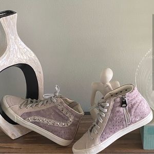 Vintage Havana high top sneakers